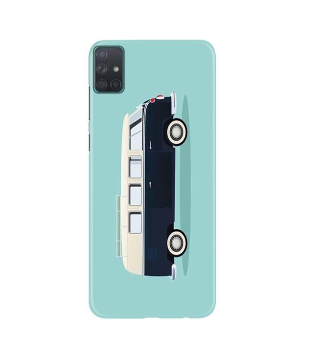 Travel Bus Mobile Back Case for Samsung Galaxy A51  (Design - 379)