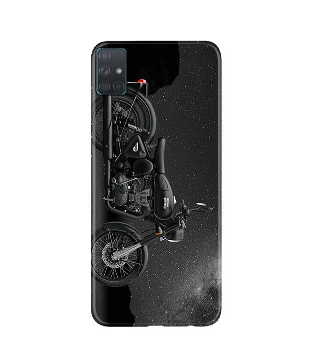 Royal Enfield Mobile Back Case for Samsung Galaxy A51(Design - 381)