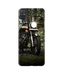 Royal Enfield Mobile Back Case for Samsung Galaxy A51  (Design - 384)