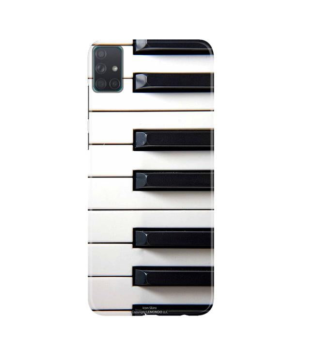 Piano Mobile Back Case for Samsung Galaxy A51  (Design - 387)