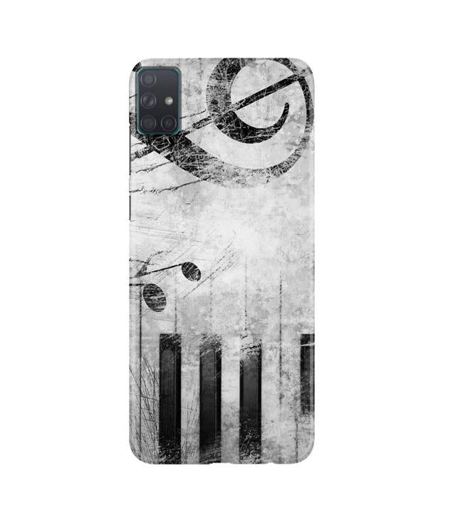 Music Mobile Back Case for Samsung Galaxy A51(Design - 394)