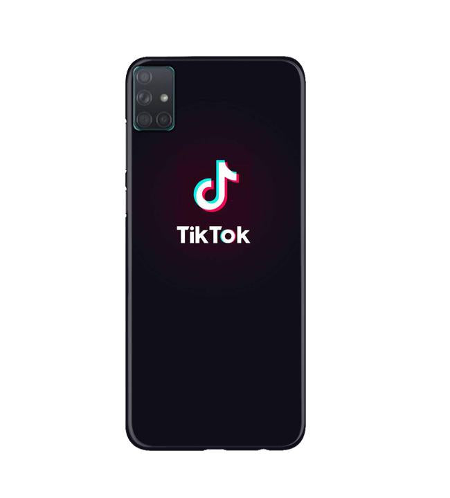 Tiktok Mobile Back Case for Samsung Galaxy A51(Design - 396)