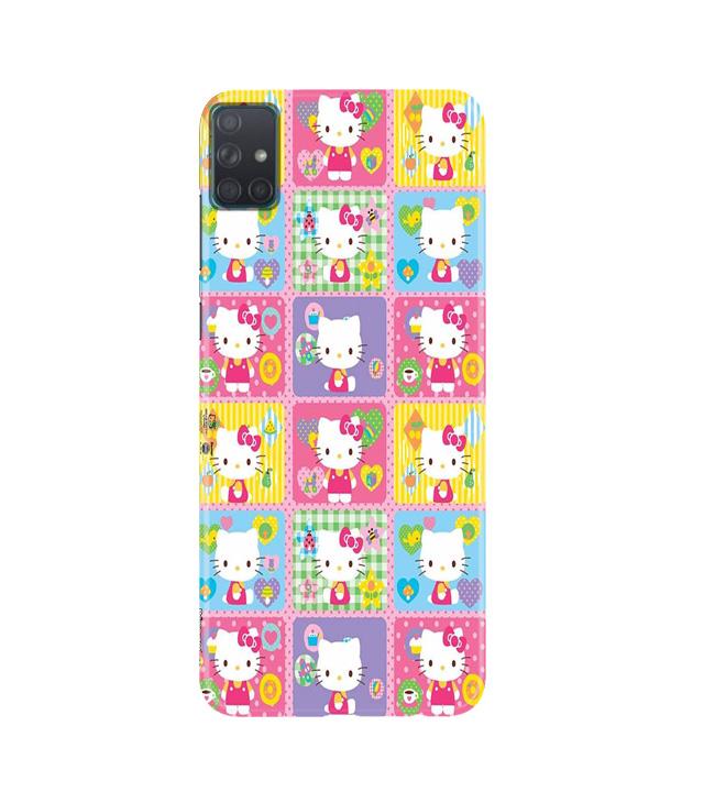Kitty Mobile Back Case for Samsung Galaxy A51(Design - 400)