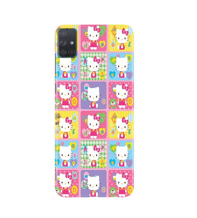 Kitty Mobile Back Case for Samsung Galaxy A51  (Design - 400)
