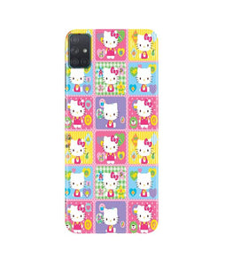Kitty Mobile Back Case for Samsung Galaxy A51(Design - 400)