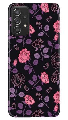 Rose Pattern Mobile Back Case for Samsung Galaxy A72 (Design - 2)