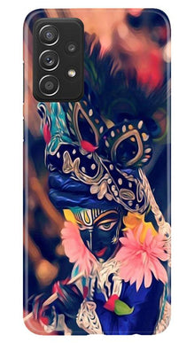 Lord Krishna Mobile Back Case for Samsung Galaxy A52 (Design - 16)