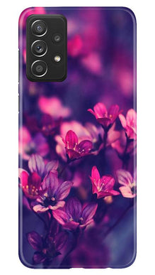 flowers Mobile Back Case for Samsung Galaxy A52 (Design - 25)