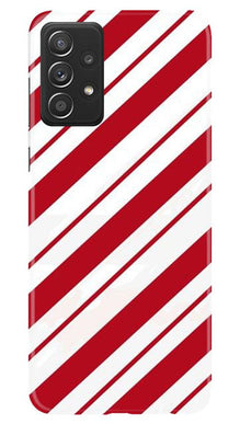 Red White Mobile Back Case for Samsung Galaxy A72 (Design - 44)