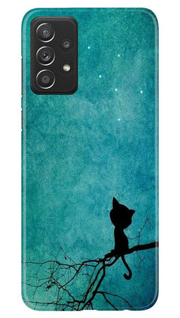 Moon cat Case for Samsung Galaxy A52