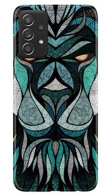 Lion Mobile Back Case for Samsung Galaxy A52 (Design - 97)