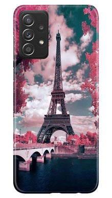 Eiffel Tower Mobile Back Case for Samsung Galaxy A52  (Design - 101)