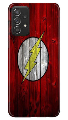 Flash Superhero Mobile Back Case for Samsung Galaxy A52  (Design - 116)