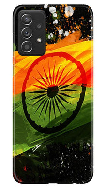 Indian Flag Mobile Back Case for Samsung Galaxy A52  (Design - 137)