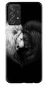 Dark White Lion Case for Samsung Galaxy A72  (Design - 140)