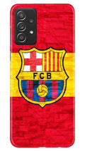 FCB Football Case for Samsung Galaxy A52  (Design - 174)