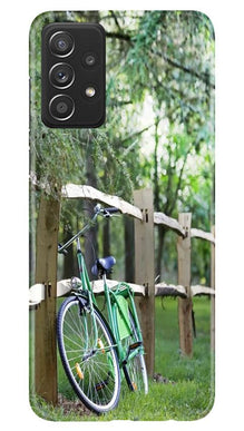 Bicycle Mobile Back Case for Samsung Galaxy A52 (Design - 208)