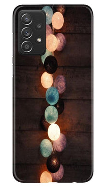 Party Lights Mobile Back Case for Samsung Galaxy A52 (Design - 209)