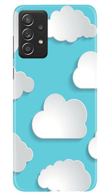 Clouds Mobile Back Case for Samsung Galaxy A52 (Design - 210)