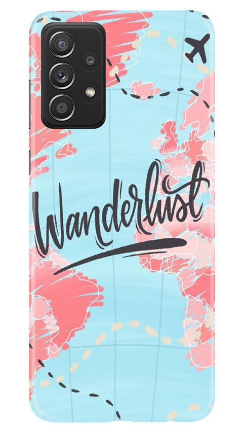Wonderlust Travel Case for Samsung Galaxy A52 (Design No. 223)
