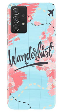 Wonderlust Travel Mobile Back Case for Samsung Galaxy A52 (Design - 223)
