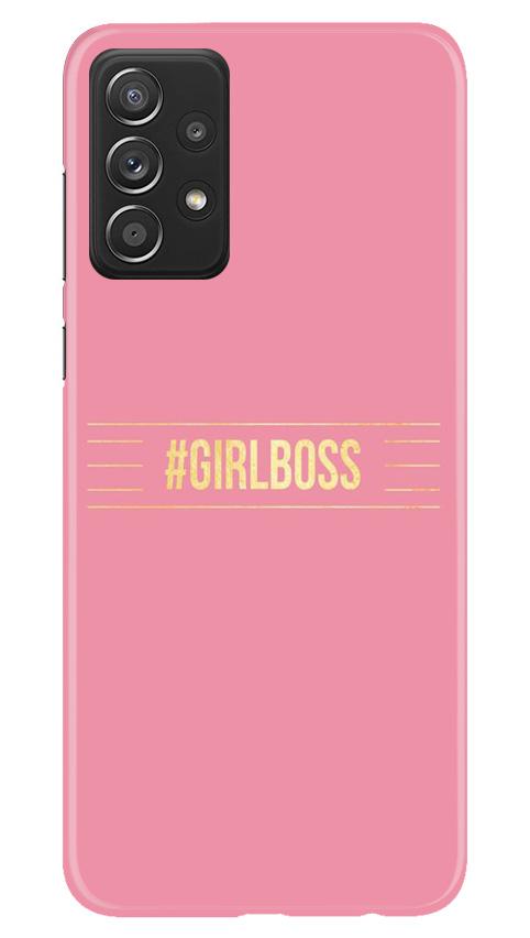 Girl Boss Pink Case for Samsung Galaxy A52 (Design No. 263)