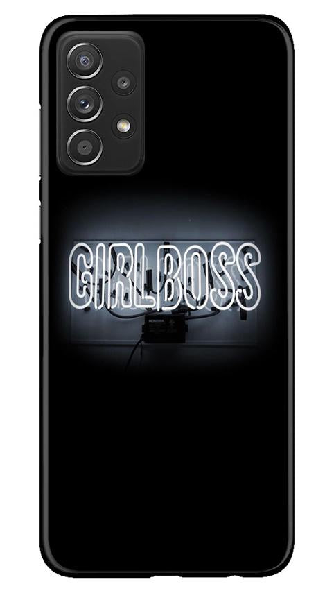 Girl Boss Black Case for Samsung Galaxy A52 (Design No. 268)