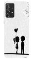 Cute Kid Couple Case for Samsung Galaxy A52 (Design No. 283)