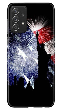 Statue of Unity Mobile Back Case for Samsung Galaxy A52 (Design - 294)