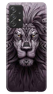 Lion Mobile Back Case for Samsung Galaxy A52 (Design - 315)