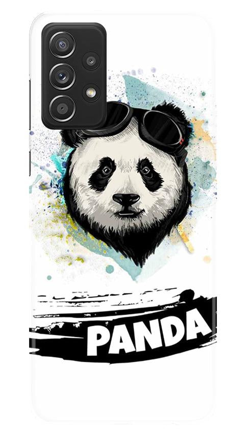 Panda Mobile Back Case for Samsung Galaxy A52 (Design - 319)