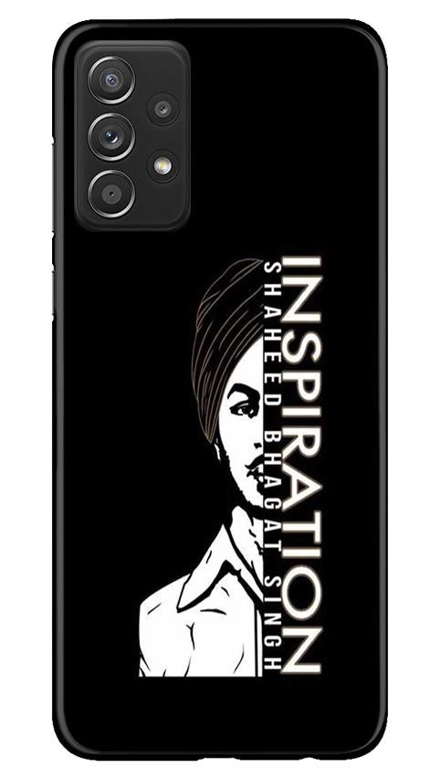 Bhagat Singh Mobile Back Case for Samsung Galaxy A72 (Design - 329)