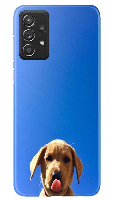Dog Mobile Back Case for Samsung Galaxy A52 (Design - 332)