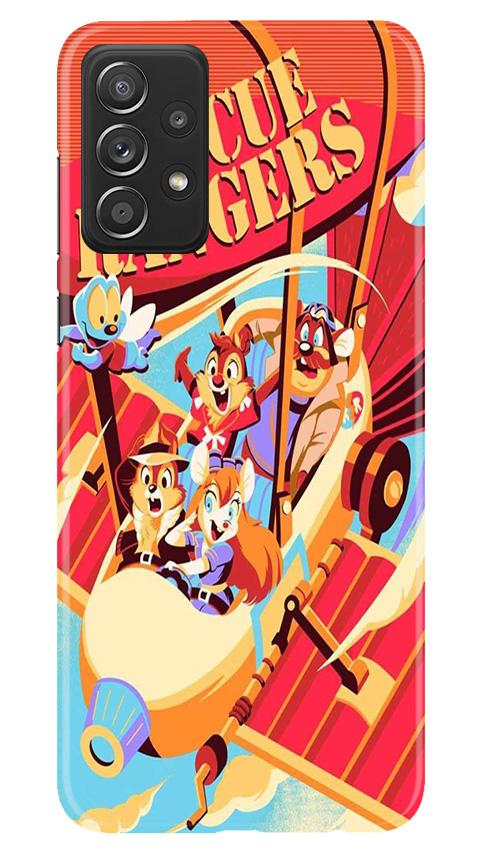 Rescue Rangers Mobile Back Case for Samsung Galaxy A72 (Design - 341)