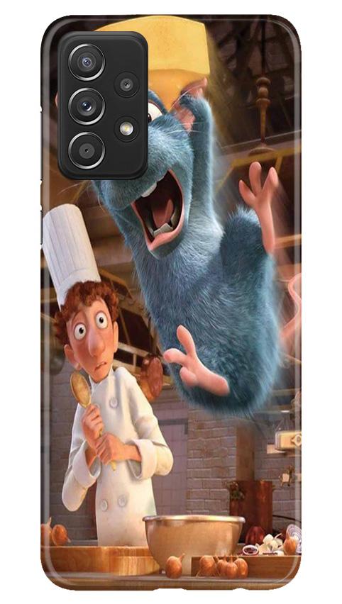 Ratatouille Mobile Back Case for Samsung Galaxy A52 (Design - 347)