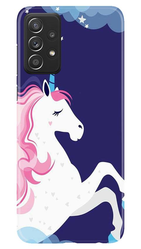 Unicorn Mobile Back Case for Samsung Galaxy A52 (Design - 365)