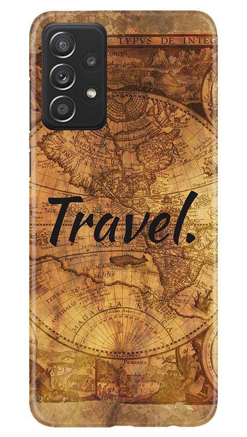 Travel Mobile Back Case for Samsung Galaxy A52 (Design - 375)