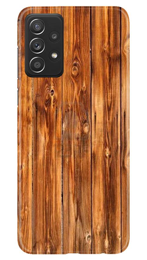 Wooden Texture Mobile Back Case for Samsung Galaxy A52 (Design - 376)
