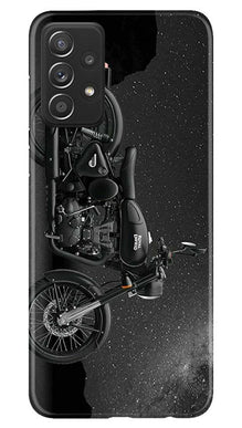 Royal Enfield Mobile Back Case for Samsung Galaxy A52 (Design - 381)