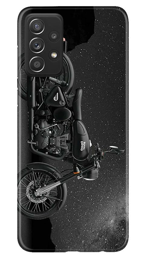 Royal Enfield Mobile Back Case for Samsung Galaxy A72 (Design - 381)