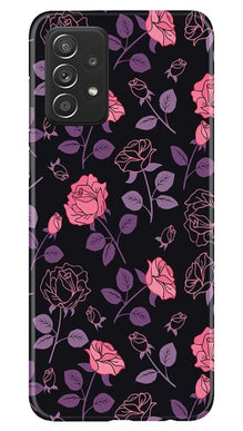 Rose Pattern Mobile Back Case for Samsung Galaxy A52 5G (Design - 2)