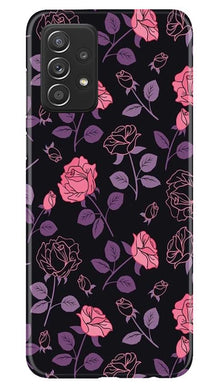 Rose Pattern Mobile Back Case for Samsung Galaxy A52s 5G (Design - 2)