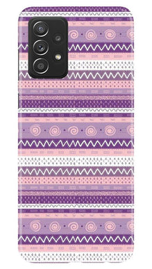 Zigzag line pattern3 Mobile Back Case for Samsung Galaxy A52s 5G (Design - 11)
