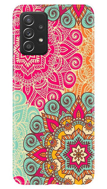 Rangoli art2 Mobile Back Case for Samsung Galaxy A52s 5G (Design - 29)