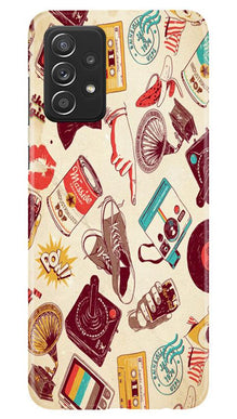 Vintage Mobile Back Case for Samsung Galaxy A52 5G (Design - 35)