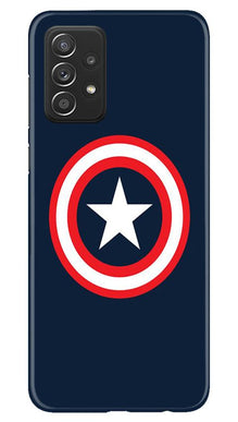 Captain America Mobile Back Case for Samsung Galaxy A52 5G (Design - 42)
