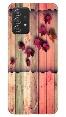 Wooden look2 Mobile Back Case for Samsung Galaxy A52 5G (Design - 56)