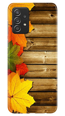 Wooden look3 Mobile Back Case for Samsung Galaxy A52s 5G (Design - 61)