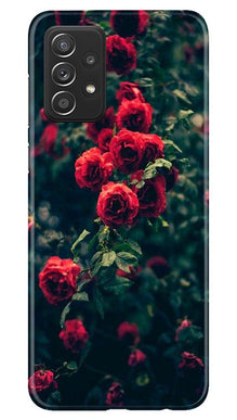 Red Rose Mobile Back Case for Samsung Galaxy A52s 5G (Design - 66)