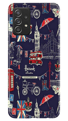 Love London Mobile Back Case for Samsung Galaxy A52s 5G (Design - 75)